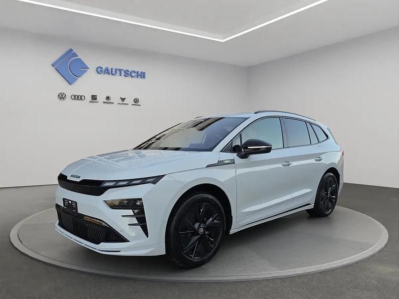 Neu Skoda Enyaq iV RS 250 kW (340 PS) 2025 Weiss SUV