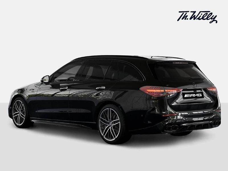 Neu Mercedes C43 AMG Executive 408 PS (300 kW) 2025 Schwarz Kombi