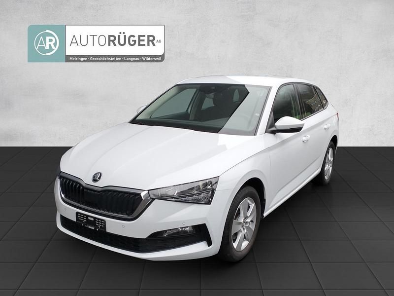 Gebraucht Skoda Scala Fresh 110 PS (80 kW) 2022 Weiss Kleinwagen