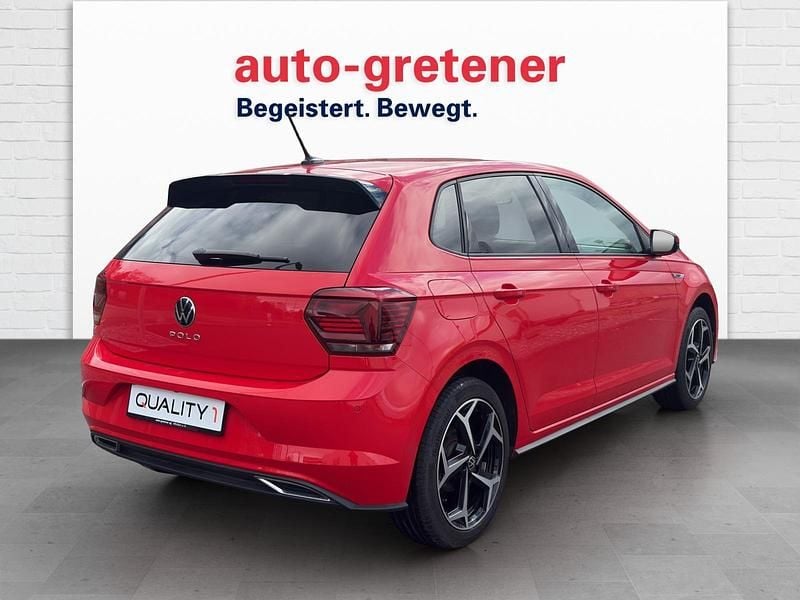 Gebraucht VW Polo Highline 110 PS (80 kW) 2021 Rot Kleinwagen