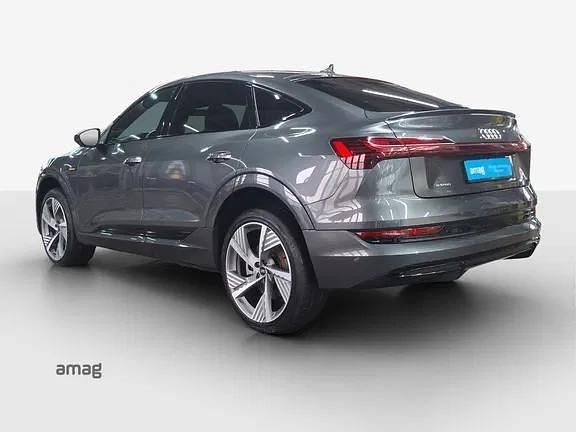 Gebraucht Audi e-tron Sportback Black Edition 300 kW (408 PS) 2021 Daytonagrau perleffekt SUV