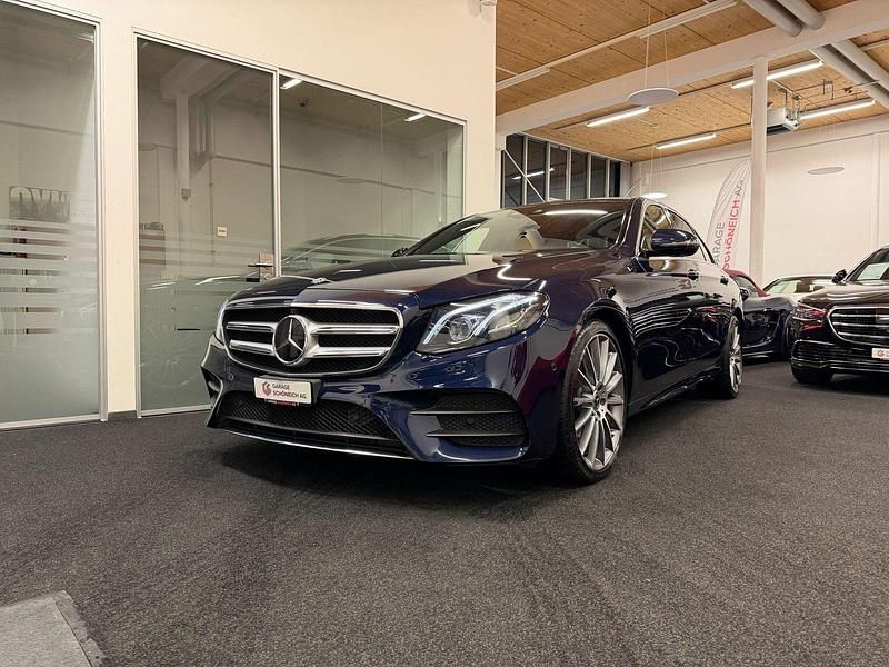 Gebraucht Mercedes E350 AMG line 258 PS (189 kW) 2019 Blau Limousine
