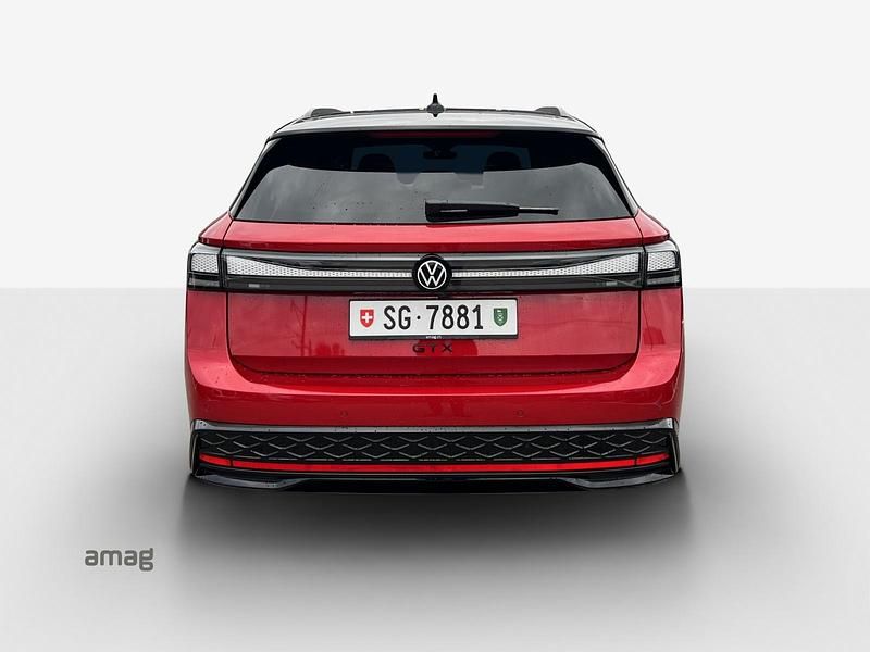 Gebraucht VW ID.7 GTX 250 kW (340 PS) 2025 Kings red metallic schwarz Kombi