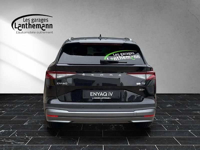 Gebraucht Skoda Enyaq iV 194 kW (265 PS) 2023 Schwarz SUV