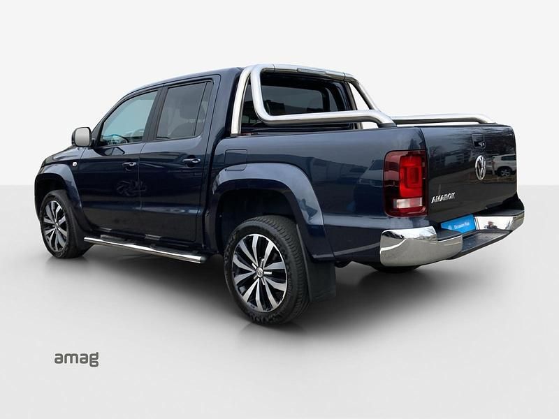 Gebraucht VW Amarok Highline 224 PS (164 kW) 2017 Starlight blue metallic (lt5u) Abholung