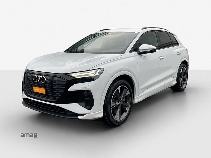 Gebraucht Audi Q4 e-tron Advanced 150 kW (204 PS) 2021 Gletscherweiss metallic SUV