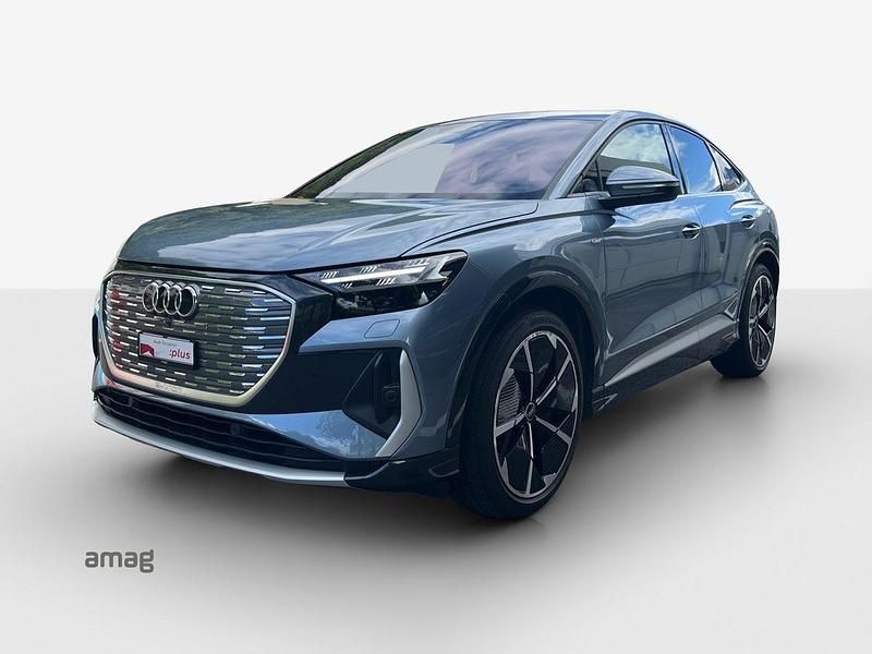 Geysirblau metallic Gebraucht 2022 Audi Q4 e-tron Basis SUV | CHF 41’090 (Teuer) - Bild 1/4