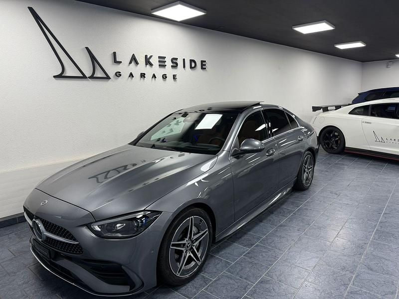 Grau Gebraucht 2023 Mercedes C300e AMG line Limousine | CHF 53’640 (Superpreis) - Bild 1/4