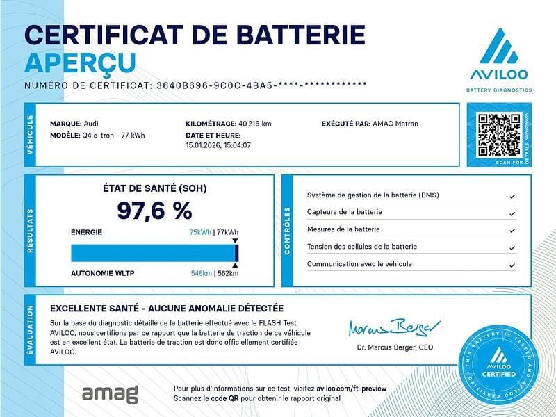 Gebraucht Audi Q4 e-tron Ambiente 250 kW (340 PS) 2023 Kieselgrau SUV