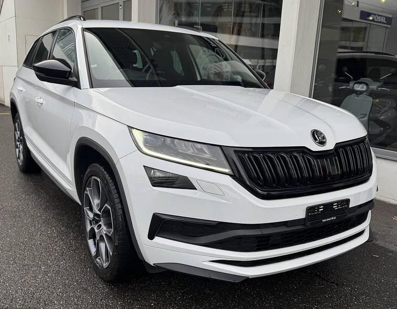 Gebraucht Skoda Kodiaq RS 240 PS (176 kW) 2020 Weiss SUV