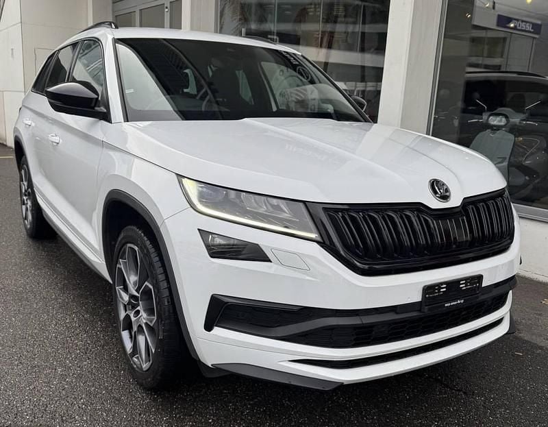 Weiss Gebraucht 2020 Skoda Kodiaq RS SUV | CHF 33’900 (Etwas zu teuer) - Bild 1/4