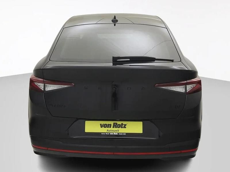 Gebraucht Skoda Enyaq iV Lounge 220 kW (300 PS) 2025 Schwarz SUV