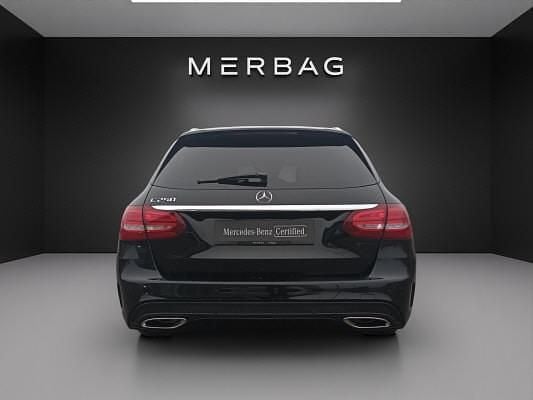 Gebraucht Mercedes C250 AMG line 211 PS (155 kW) 2015 Schwarz Kombi