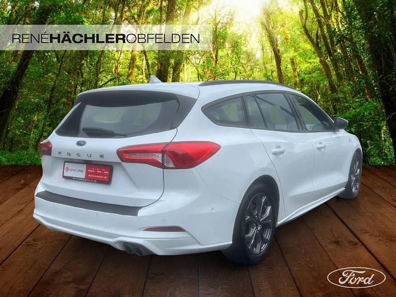 Gebraucht Ford Focus ST-Line 125 PS (91 kW) 2020 Weiss Kombi