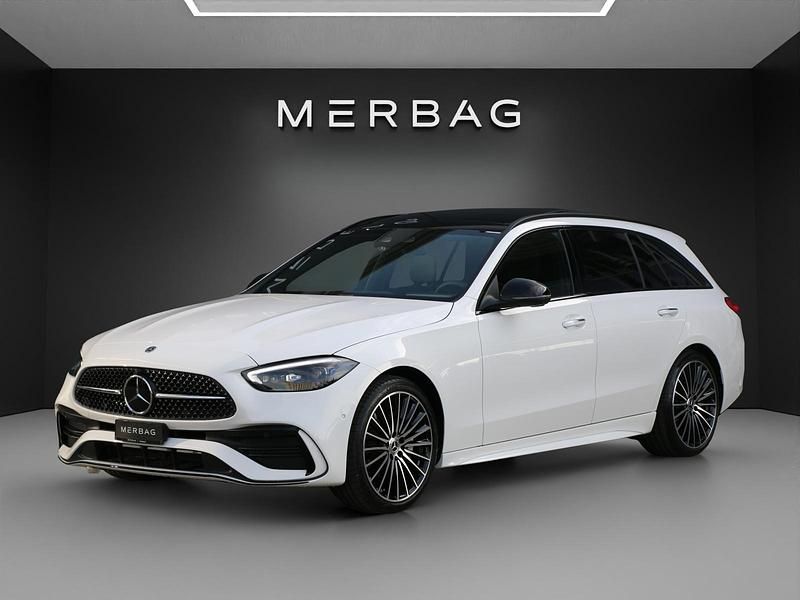 Weiss Gebraucht 2025 Mercedes C300e Kombi | CHF 72’900 (Teuer) - Bild 1/4