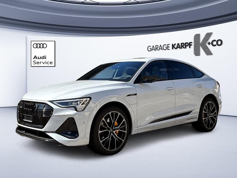 Weiss Gebraucht 2020 Audi e-tron S-Line SUV | CHF 42’900 - Bild 1/4