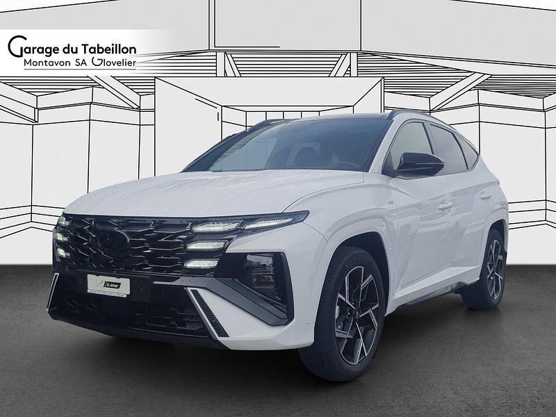 Neu Hyundai Tucson N Line 215 PS (158 kW) 2025 Weiss SUV