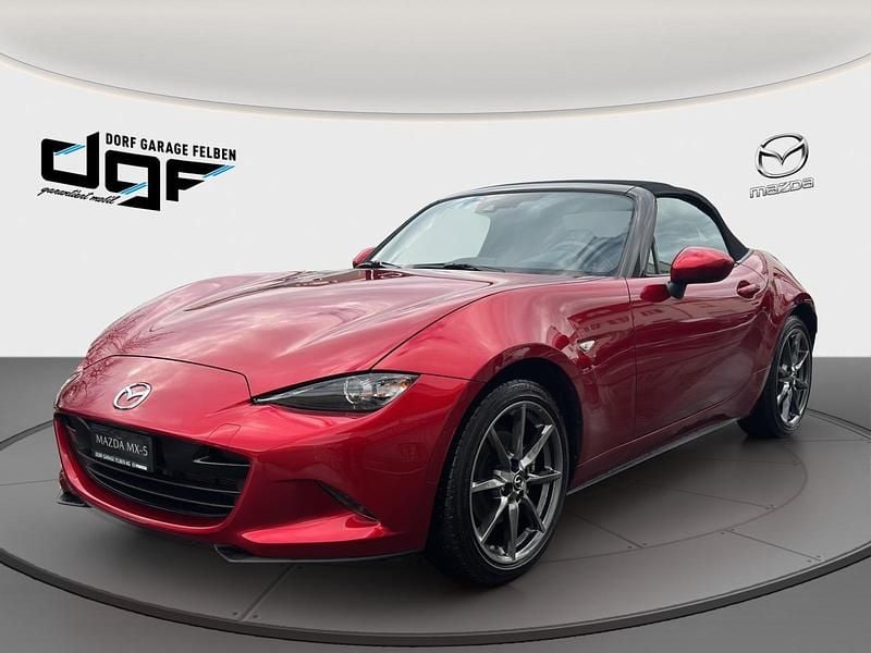 Rot Gebraucht 2024 Mazda MX5 Exclusive-Line Cabrio | CHF 33’400 (Fairer Preis) - Bild 1/4