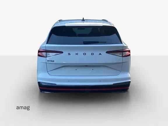 Neu Skoda Enyaq iV RS 250 kW (340 PS) 2025 Moon weiss, metallic SUV