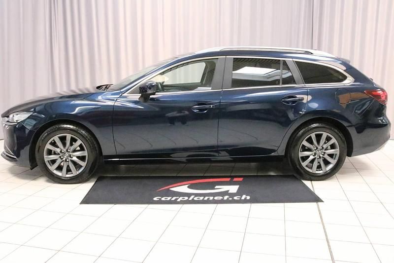 Gebraucht Mazda 6 Exclusive-Line 194 PS (142 kW) 2021 Blau Kombi
