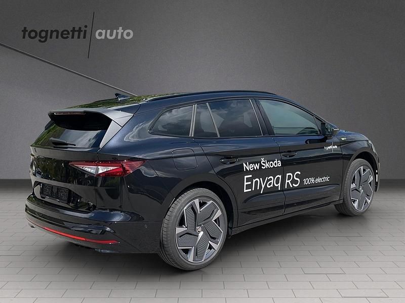 Gebraucht Skoda Enyaq iV RS 219 kW (299 PS) 2023 Schwarz SUV