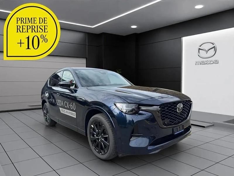 Blau Neu 2025 Mazda CX-60 Homura-Line SUV | CHF 67’950 - Bild 1/4