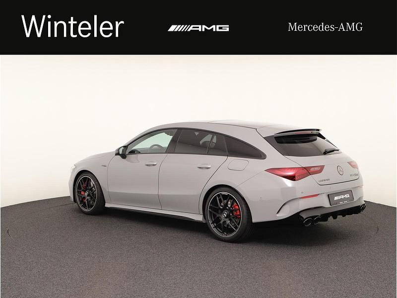Neu Mercedes CLA45 AMG Shooting Brake AMG 421 PS (309 kW) 2025 Grau Kombi