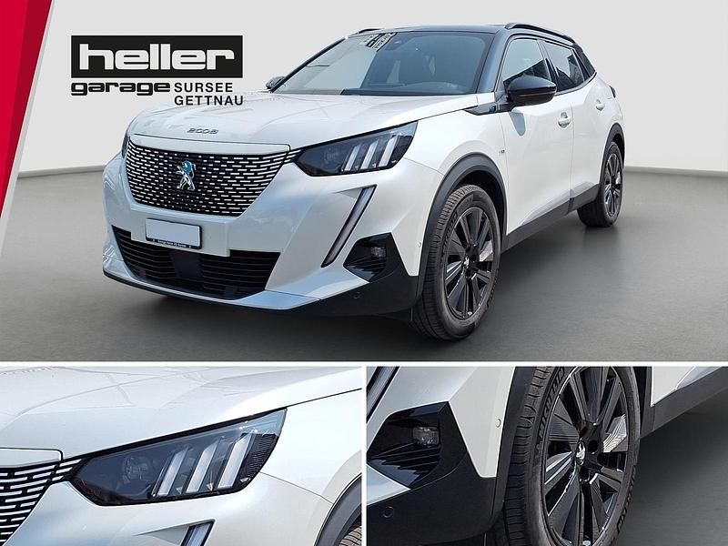 Weiss Gebraucht 2021 Peugeot e-2008 GT SUV | CHF 22’400 (Etwas zu teuer) - Bild 1/4