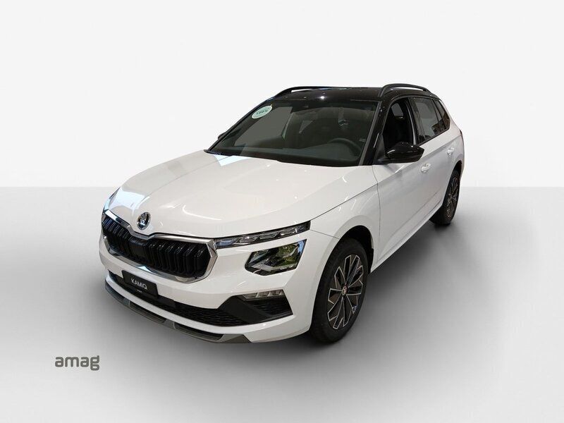 Bianco candy, spec./tetto nero Gebraucht 2024 Skoda Kamiq Selection SUV | CHF 40’190 - Bild 1/4