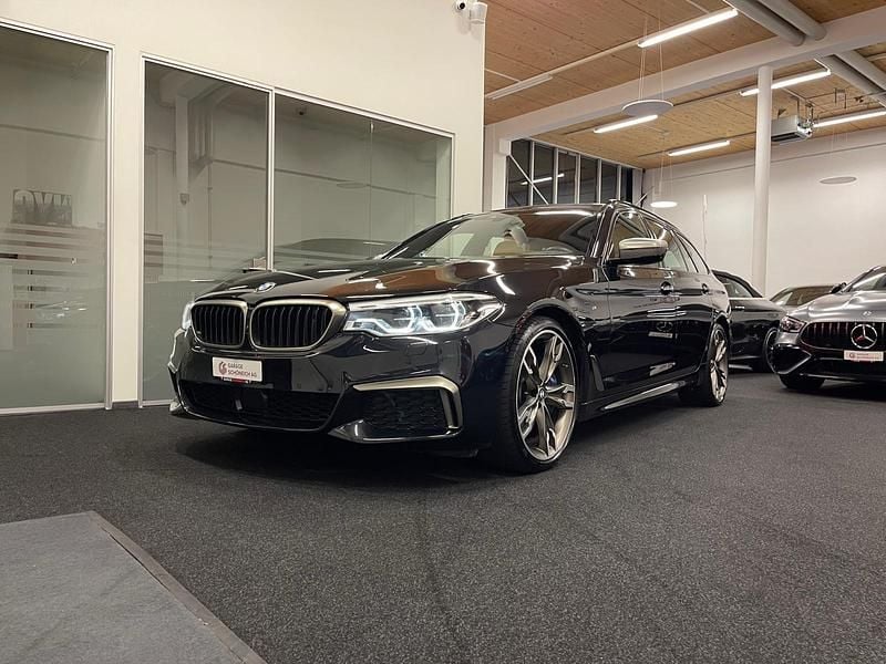 Schwarz Gebraucht 2018 BMW M550 Shadowline Limousine | CHF 37’900 (Fairer Preis) - Bild 1/4