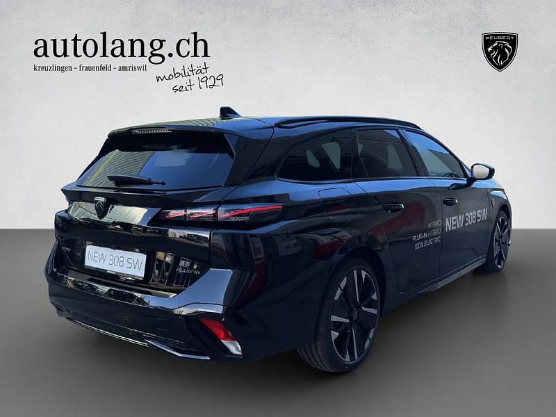 Neu Peugeot 308 SW GT 196 PS (144 kW) 2025 Schwarz Kombi