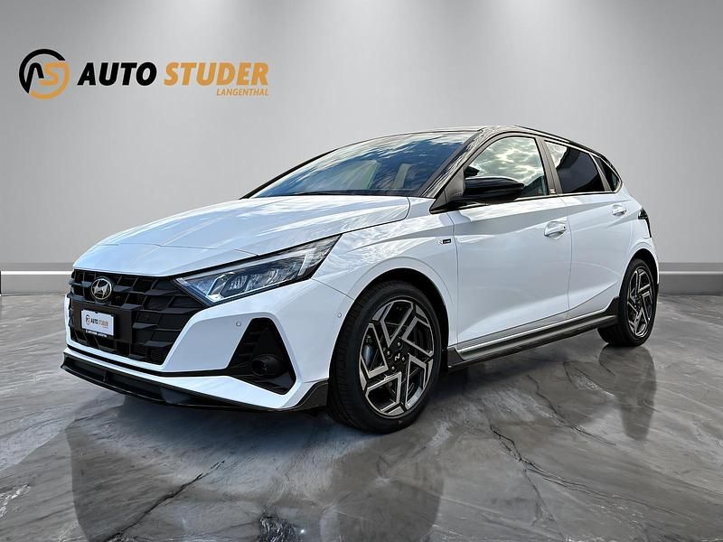 Neu Hyundai i20 N Line 100 PS (73 kW) 2025 Weiss Limousine