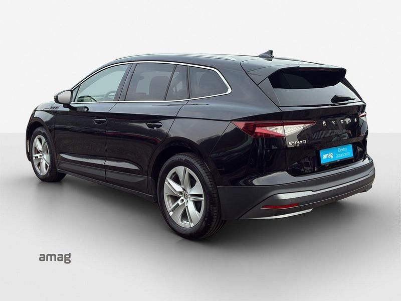 Gebraucht Skoda Enyaq iV 150 kW (204 PS) 2021 Magic schwarz, perleffekt SUV