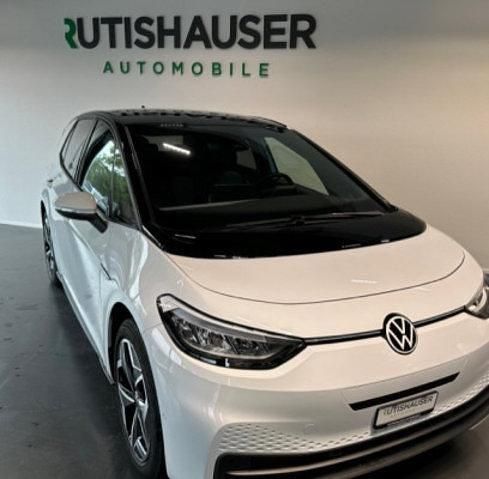 Gebraucht VW ID.3 Pro 150 kW (204 PS) 2022 Weiss Kleinwagen