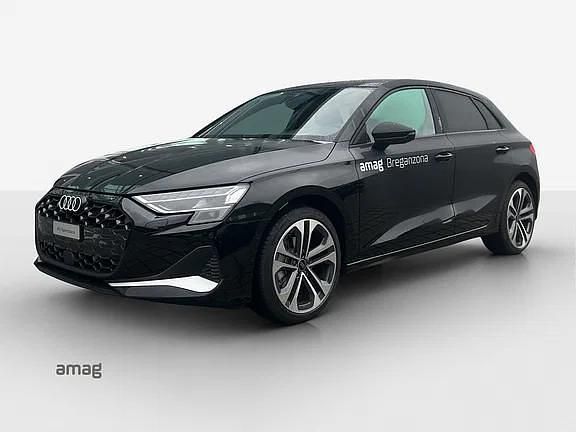 Mythosschwarz metallic Gebraucht 2024 Audi A3 Sportback Advanced Kleinwagen | CHF 42’900 - Bild 1/4