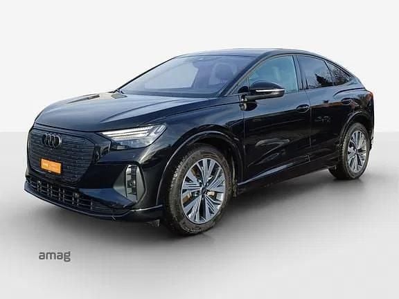 Mythosschwarz metallic Gebraucht 2024 Audi Q4 e-tron Advanced SUV | CHF 41’900 (Guter Preis) - Bild 1/4