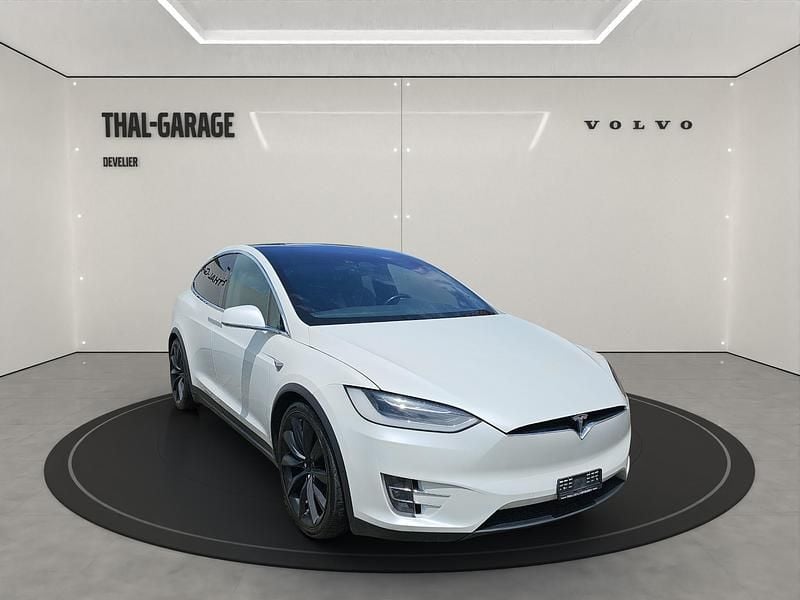 Gebraucht Tesla Model X 386 kW (525 PS) 2018 Weiss SUV