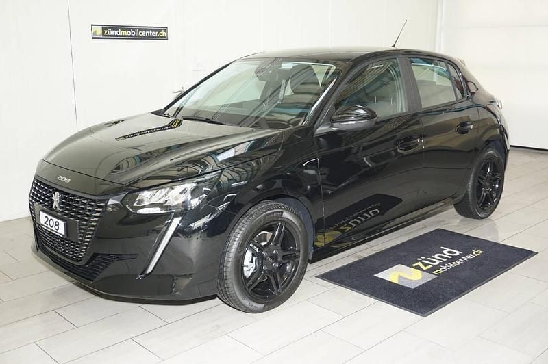 Schwarz Gebraucht 2021 Peugeot 208 Active Kleinwagen | CHF 19’230 (Teuer) - Bild 1/4