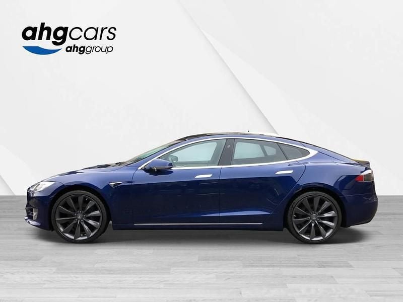 Gebraucht Tesla Model S 386 kW (525 PS) 2017 Blau Kleinwagen