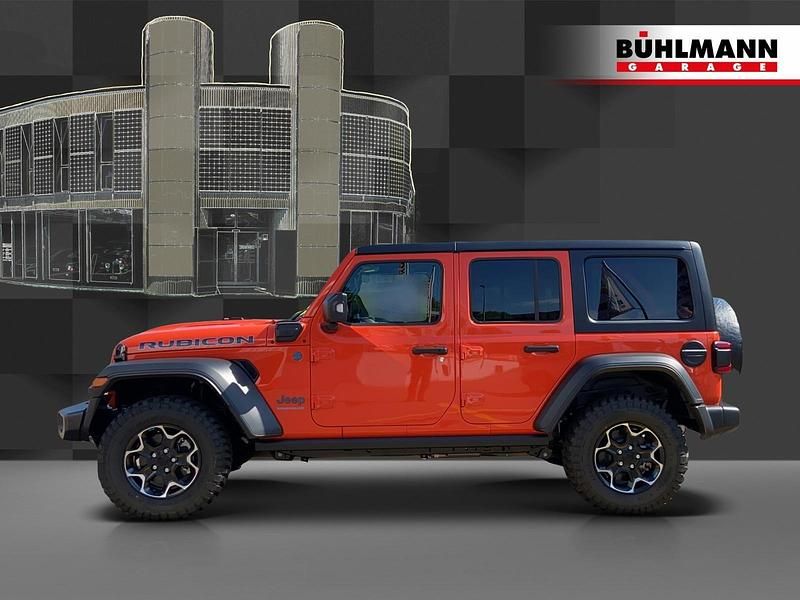 Gebraucht Jeep Wrangler Rubicon 381 PS (280 kW) 2023 Orange SUV