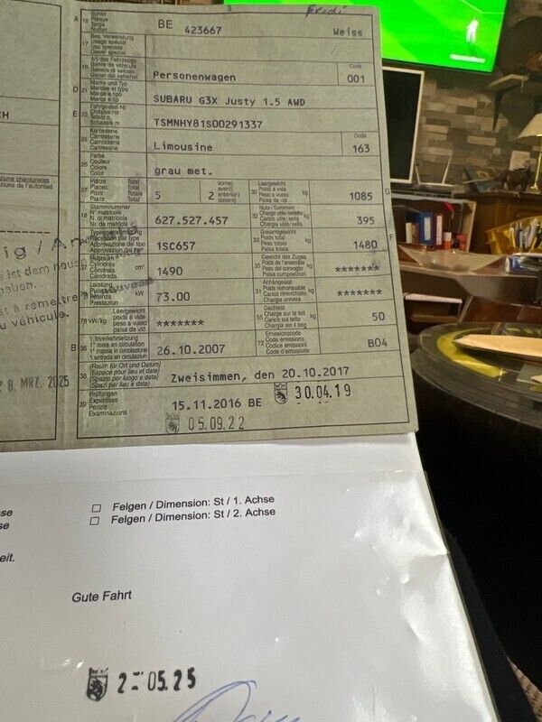 Gebraucht Subaru Justy 99 PS (72 kW) 2007 Kleinwagen