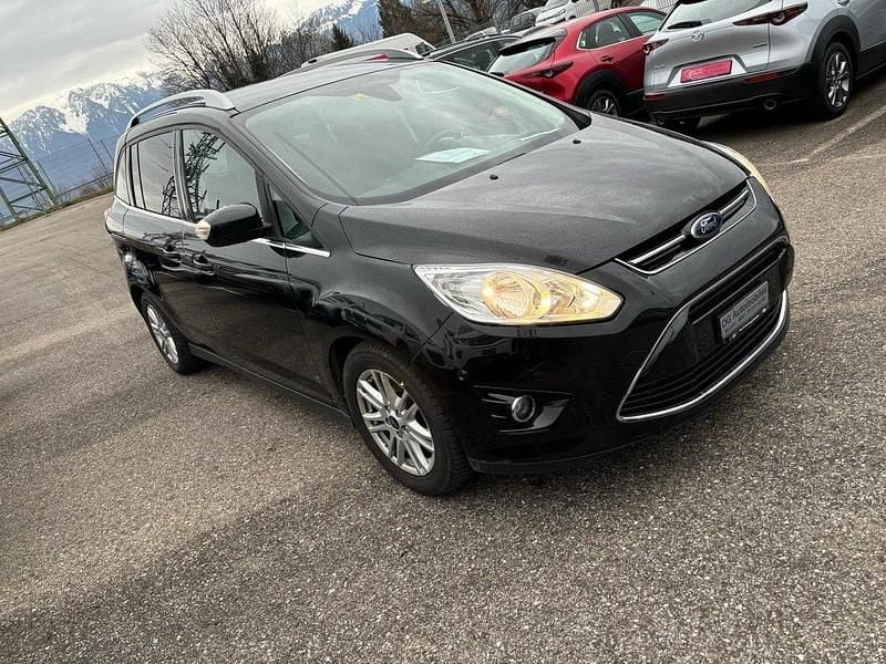 Gebraucht Ford Grand C-Max Titanium 125 PS (91 kW) 2013 Schwarz Van / Kleinbus