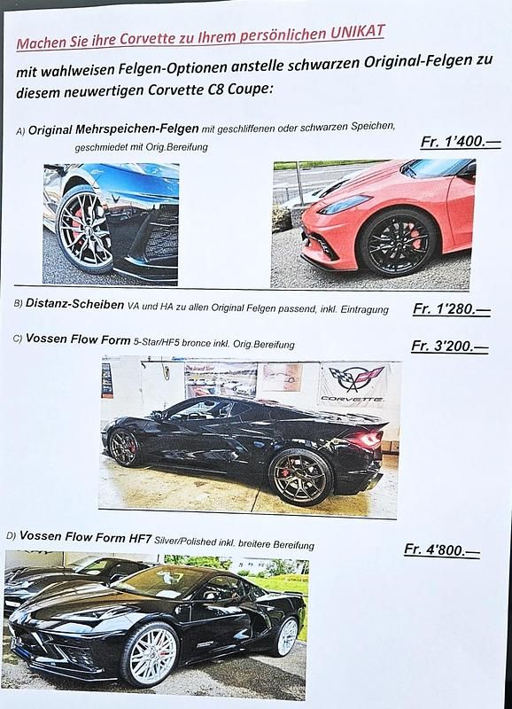 Gebraucht Chevrolet Corvette Stingray 482 PS (354 kW) 2023 Coupé