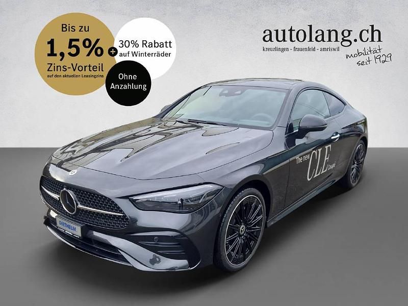 Grau Gebraucht 2023 Mercedes CLE300 AMG line Coupé | CHF 78’600 (Superpreis) - Bild 1/4