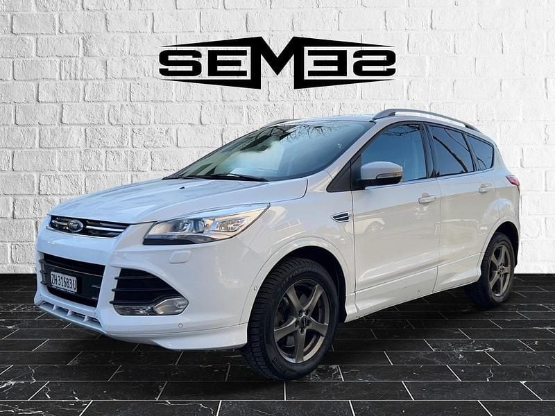Weiss Gebraucht 2016 Ford Kuga Titanium S SUV | CHF 16’900 (Fairer Preis) - Bild 1/4