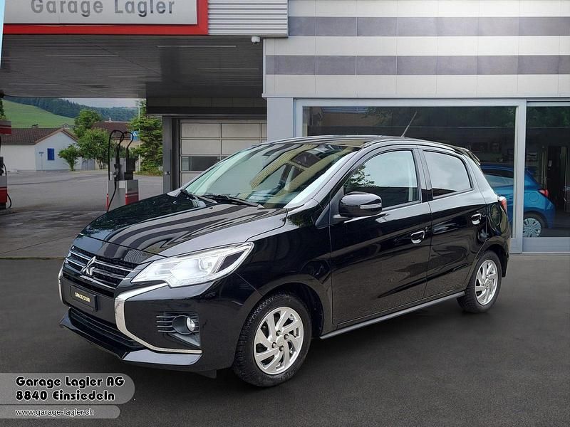 Gebraucht Mitsubishi Space Star Intense+ 71 PS (52 kW) 2024 Schwarz Limousine