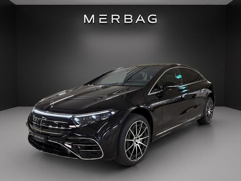 Neu Mercedes EQS580 Executive 385 kW (524 PS) 2025 Schwarz Limousine