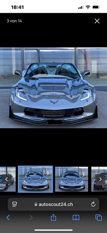 Gebraucht Chevrolet Corvette 660 PS (485 kW) 2016 Cabrio