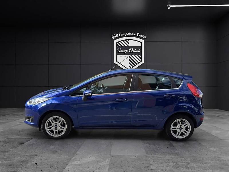 Blau Gebraucht 2015 Ford Fiesta Titanium Kleinwagen | CHF 3’740 (Fairer Preis) - Bild 1/4