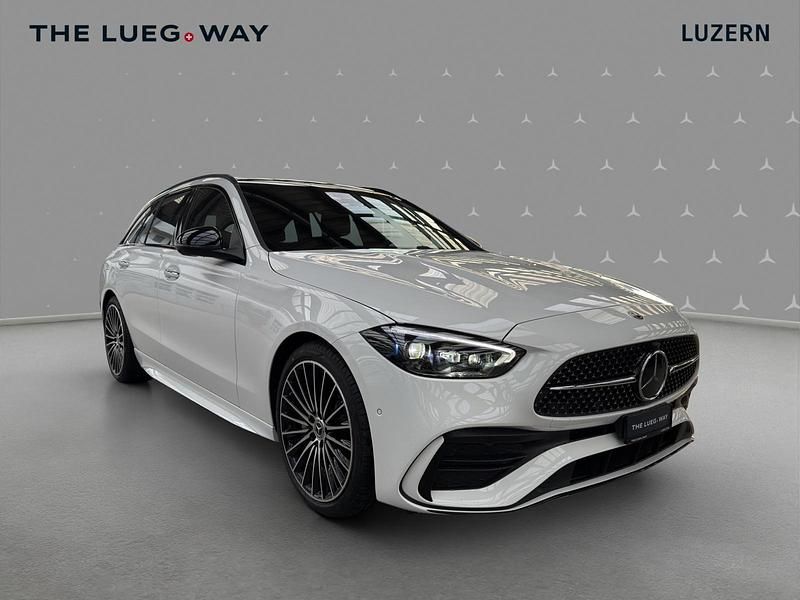Neu Mercedes C220 197 PS (144 kW) 2025 Weiss Kombi